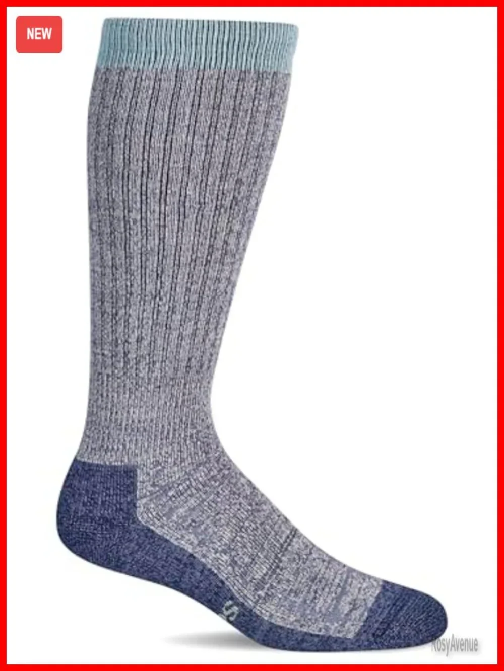 Moderate Compression Crew Socks – Merino Wool & Alpaca Blend